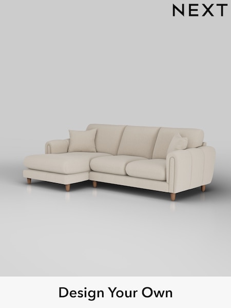 Tweedy Blend Easy Clean/Oyster Odella (H39966) | £1,850