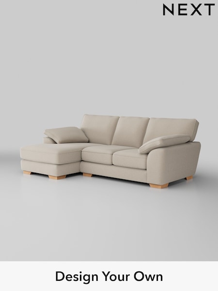 Tweedy Blend Easy Clean/Oyster Stamford Grand Relaxed Sit (H39971) | £2,125