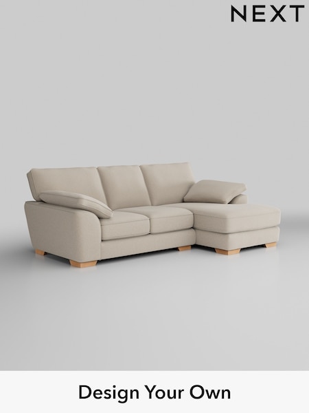 Tweedy Blend Easy Clean/Oyster Stamford Grand Relaxed Sit (H39971) | £2,125