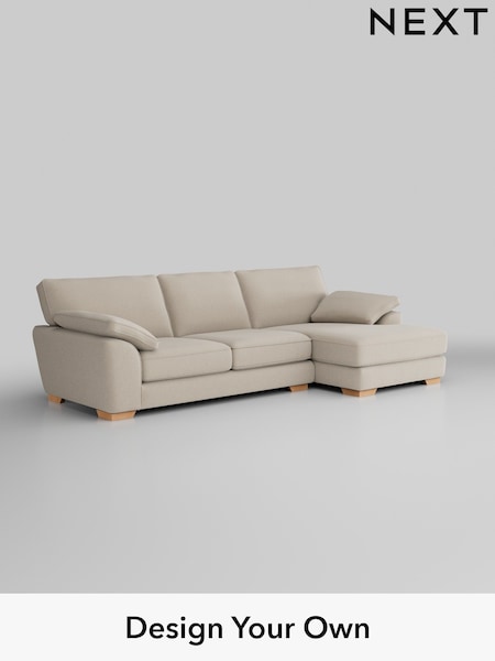 Tweedy Blend Easy Clean/Oyster Stamford Grand Relaxed Sit (H39971) | £2,399