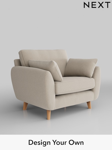 Tweedy Blend Easy Clean/Oyster Wilson (H39972) | £550