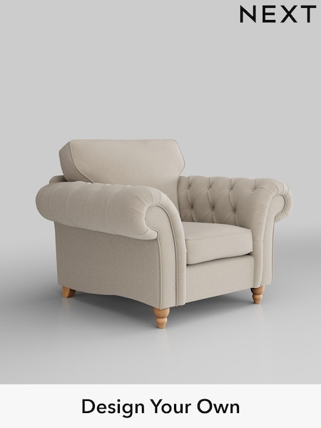 Tweedy Blend Easy Clean/Oyster Gosford Highback Ii Deep Sit (H39973) | £975