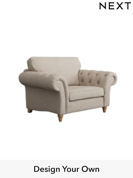 Tweedy Blend Easy Clean/Oyster Gosford Highback Ii Deep Sit (H39973) | £1,075