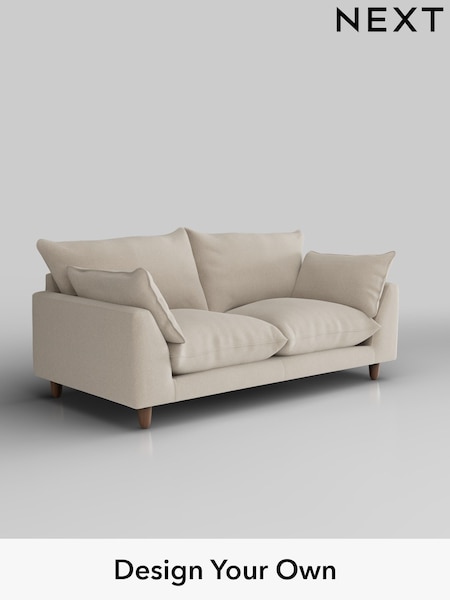 Tweedy Blend Easy Clean/Oyster Noa Deep Relaxed Sit (H39974) | £1,075