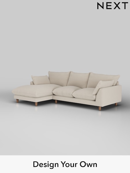 Tweedy Blend Easy Clean/Oyster Noa Deep Relaxed Sit (H39974) | £1,775