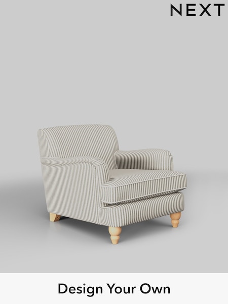 Chenille Stripe/Moss Green Lilly Ii (H39981) | £650