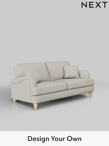 Chenille Stripe/Moss Green Lilly Ii (H39981) | £950