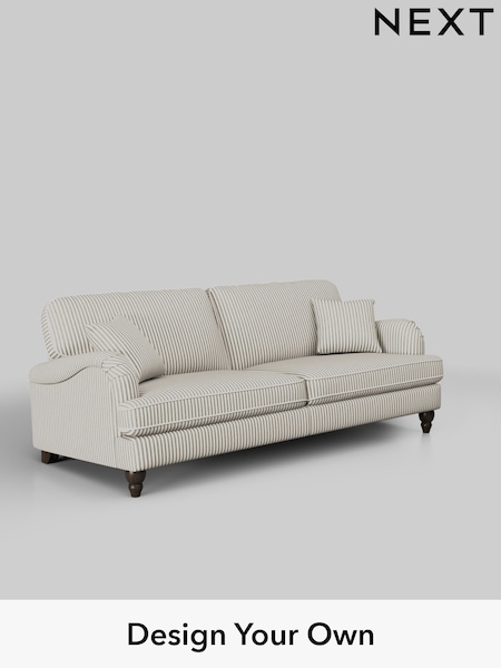 Chenille Stripe/Moss Green Lilly Ii (H39981) | £1,150