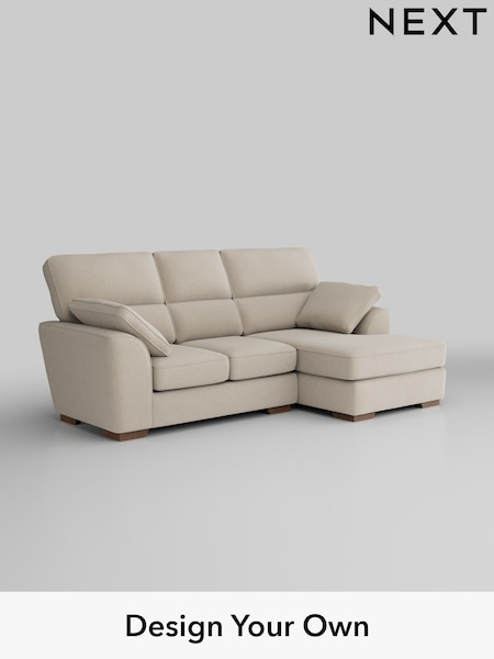 Tweedy Blend Easy Clean/Oyster Stamford Highback (H39987) | £1,875