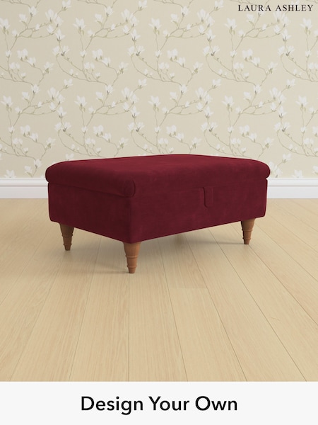 Alwyn Velvet/Burgundy Red Beverley By Laura Ashley (H40019) | £525