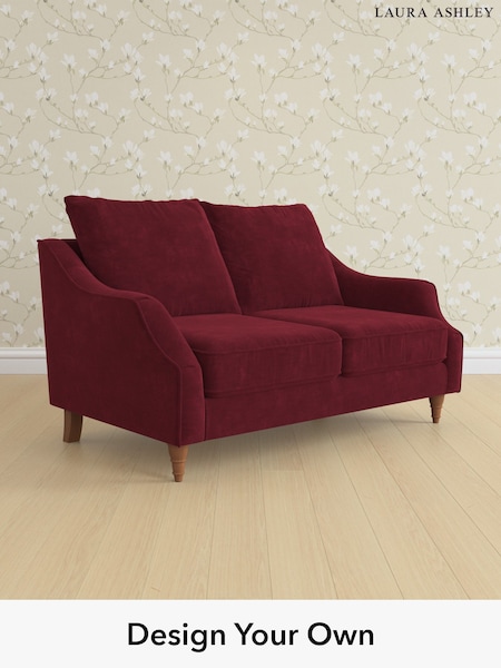 Alwyn Velvet/Burgundy Red Beverley By Laura Ashley (H40019) | £1,225