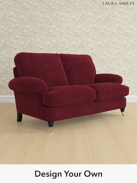 Alwyn Velvet/Burgundy Red Beaumaris By Laura Ashley (H40020) | £1,225