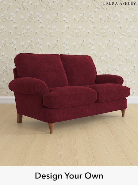 Alwyn Velvet/Burgundy Red Beaumaris By Laura Ashley (H40020) | £1,225