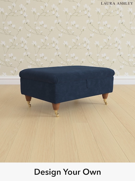 Alwyn Velvet/Midnight Navy Beverley By Laura Ashley (H40021) | £525