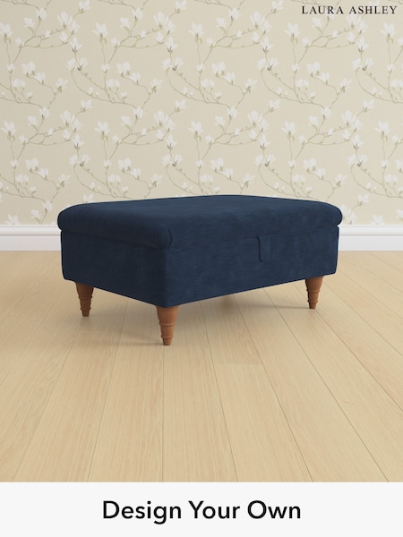 Alwyn Velvet/Midnight Navy Beverley By Laura Ashley (H40021) | £525