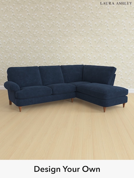 Alwyn Velvet/Midnight Navy Beaumaris By Laura Ashley (H40027) | £2,350
