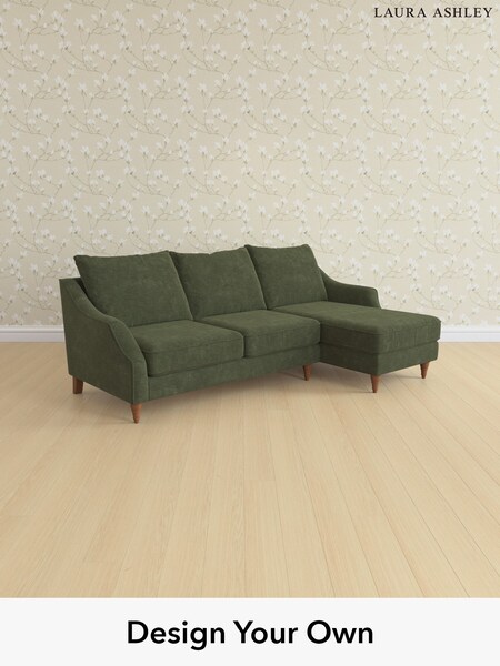 Alwyn Velvet/Ivy Green Beverley By Laura Ashley (H40029) | £2,175