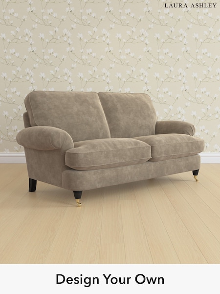 Alwyn Velvet/Truffle Natural Beaumaris By Laura Ashley (H40032) | £1,325