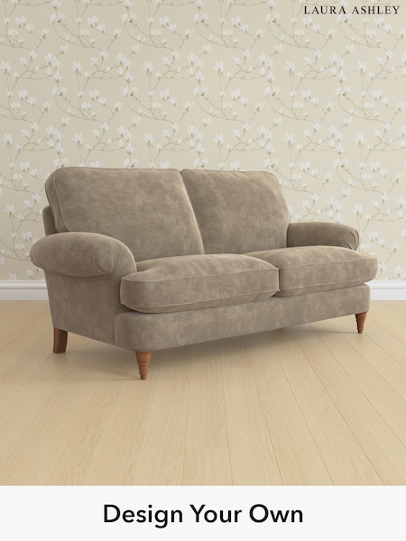 Alwyn Velvet/Truffle Natural Beaumaris By Laura Ashley (H40032) | £1,325