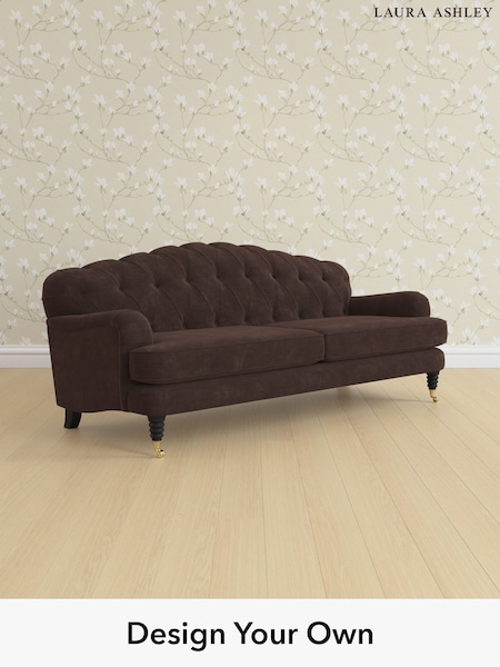 Alwyn Velvet/Chocolate Brown Havering By Laura Ashley (H40065) | £1,575