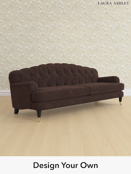 Alwyn Velvet/Chocolate Brown Havering By Laura Ashley (H40065) | £1,675
