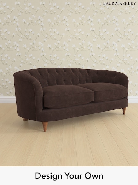 Alwyn Velvet/Chocolate Brown Hathersage By Laura Ashley (H40067) | £1,825