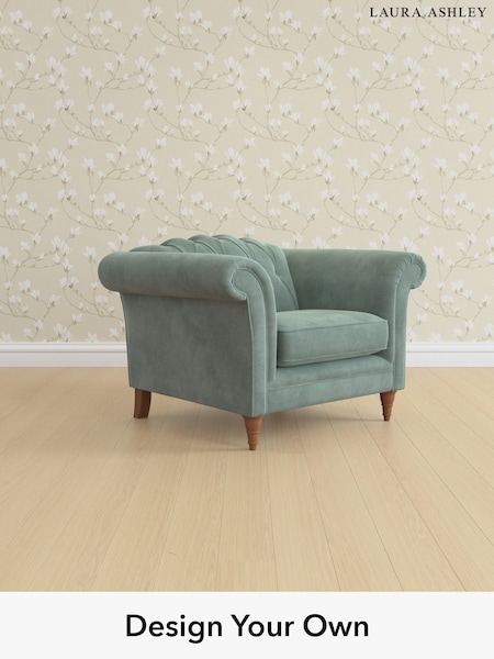 Ailsworth/Fern Green Gloucester Button Back By Laura Ashley (H40070) | £950