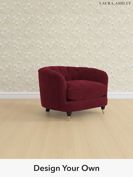 Alwyn Velvet/Burgundy Red Hathersage By Laura Ashley (H40071) | £1,450