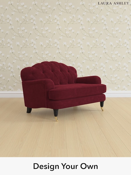 Alwyn Velvet/Burgundy Red Havering By Laura Ashley (H40076) | £1,175
