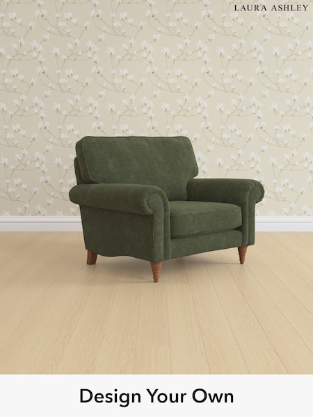 Alwyn Velvet/Ivy Green Kingston By Laura Ashley (H40079) | £975