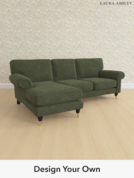 Alwyn Velvet/Ivy Green Kingston By Laura Ashley (H40079) | £2,125