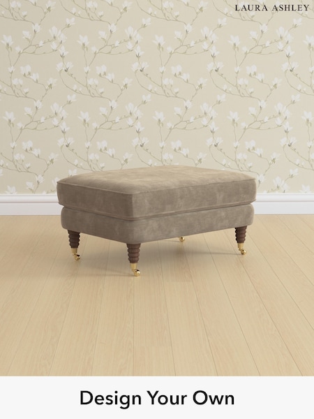 Alwyn Velvet/Truffle Natural Havering By Laura Ashley (H40081) | £525