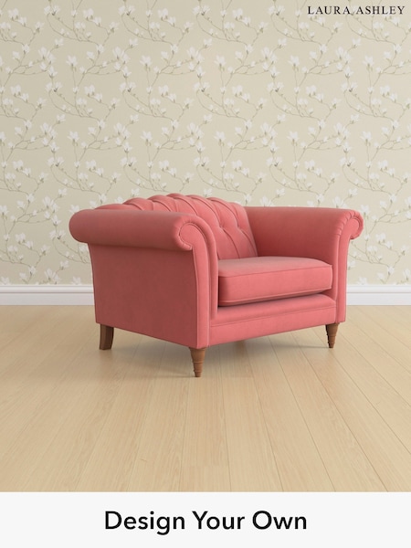 Ailsworth/Old Rose Pink Gloucester Button Back By Laura Ashley (H40082) | £1,050