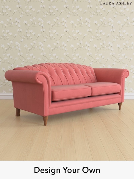 Ailsworth/Old Rose Pink Gloucester Button Back By Laura Ashley (H40082) | £1,525
