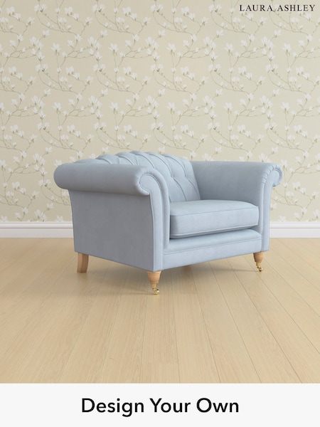 Ailsworth/Newport Blue Gloucester Button Back By Laura Ashley (H40083) | £1,050