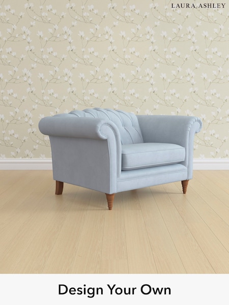 Ailsworth/Newport Blue Gloucester Button Back By Laura Ashley (H40083) | £1,050