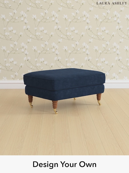 Alwyn Velvet/Midnight Navy Havering By Laura Ashley (H40084) | £525