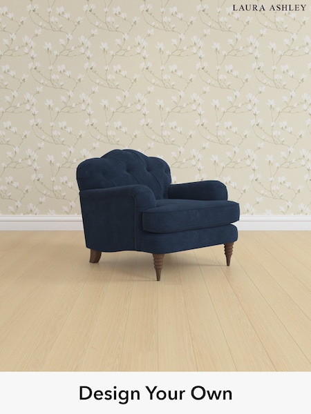 Alwyn Velvet/Midnight Navy Havering By Laura Ashley (H40084) | £1,000