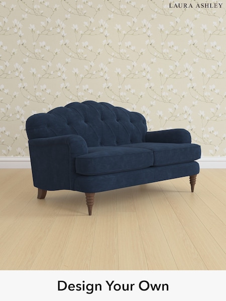 Alwyn Velvet/Midnight Navy Havering By Laura Ashley (H40084) | £1,375