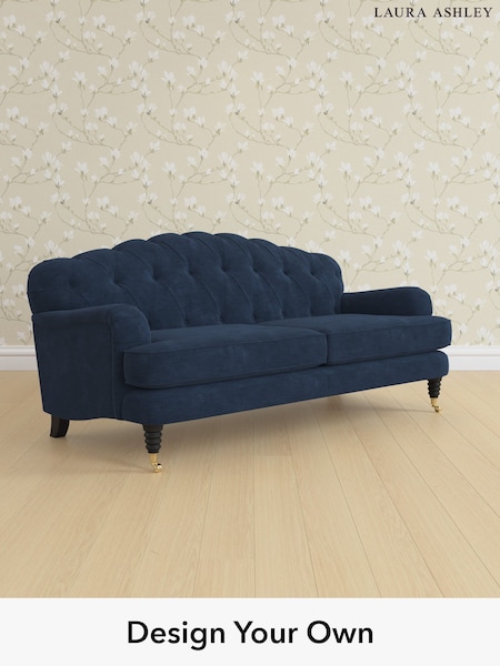 Alwyn Velvet/Midnight Navy Havering By Laura Ashley (H40084) | £1,475