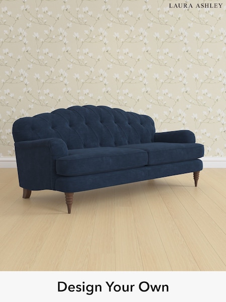 Alwyn Velvet/Midnight Navy Havering By Laura Ashley (H40084) | £1,475