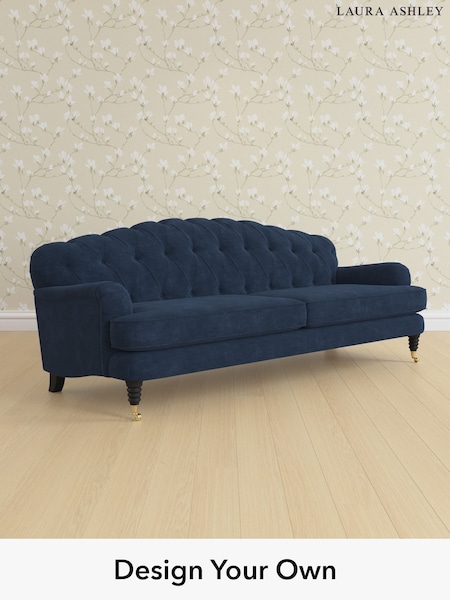 Alwyn Velvet/Midnight Navy Havering By Laura Ashley (H40084) | £1,675