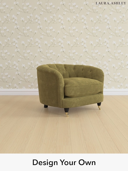Alwyn Velvet/Olive Green Hathersage By Laura Ashley (H40085) | £1,450