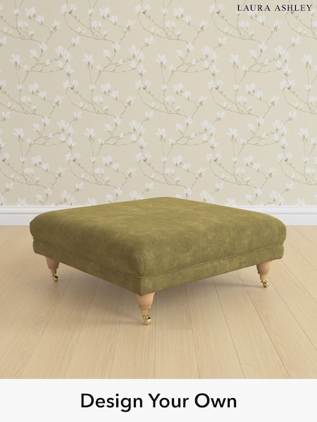 Alwyn Velvet/Olive Green Gloucester By Laura Ashley (H40086) | £550