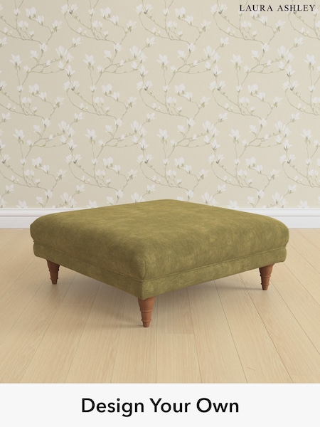 Alwyn Velvet/Olive Green Gloucester By Laura Ashley (H40086) | £550