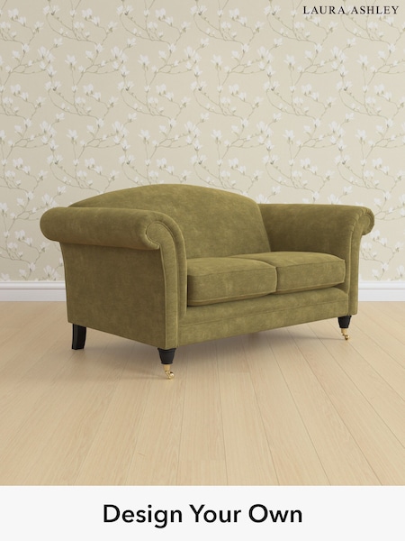 Alwyn Velvet/Olive Green Gloucester By Laura Ashley (H40086) | £1,225