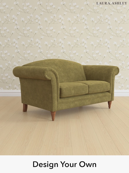 Alwyn Velvet/Olive Green Gloucester By Laura Ashley (H40086) | £1,225
