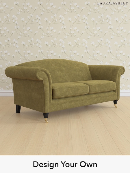 Alwyn Velvet/Olive Green Gloucester By Laura Ashley (H40086) | £1,325