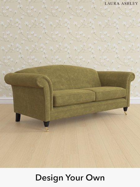 Alwyn Velvet/Olive Green Gloucester By Laura Ashley (H40086) | £1,425