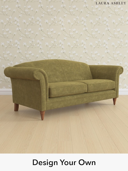 Alwyn Velvet/Olive Green Gloucester By Laura Ashley (H40086) | £1,425